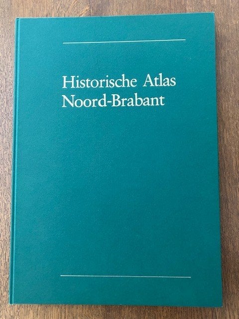 Historische Atlas Noord-Brabant 1868, Overige atlassen, Ophalen of Verzenden, Zo goed als nieuw, 1800 tot 2000