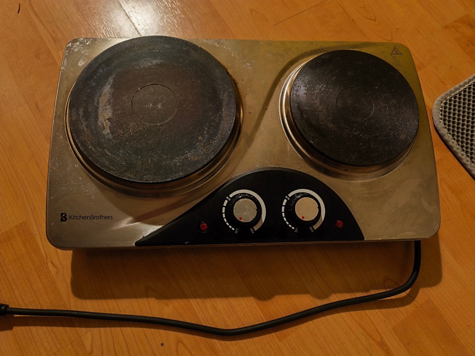 Kitchenbrothers Elektrische Kookplaat 2 Pitten, Witgoed en Apparatuur, Kookplaten, Ophalen, Vrijstaand, Elektrisch, 3 kookzones of minder