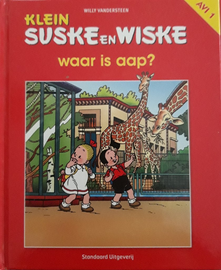 Klein Suske en Wiske - Waar is Aap? (Hardcover)