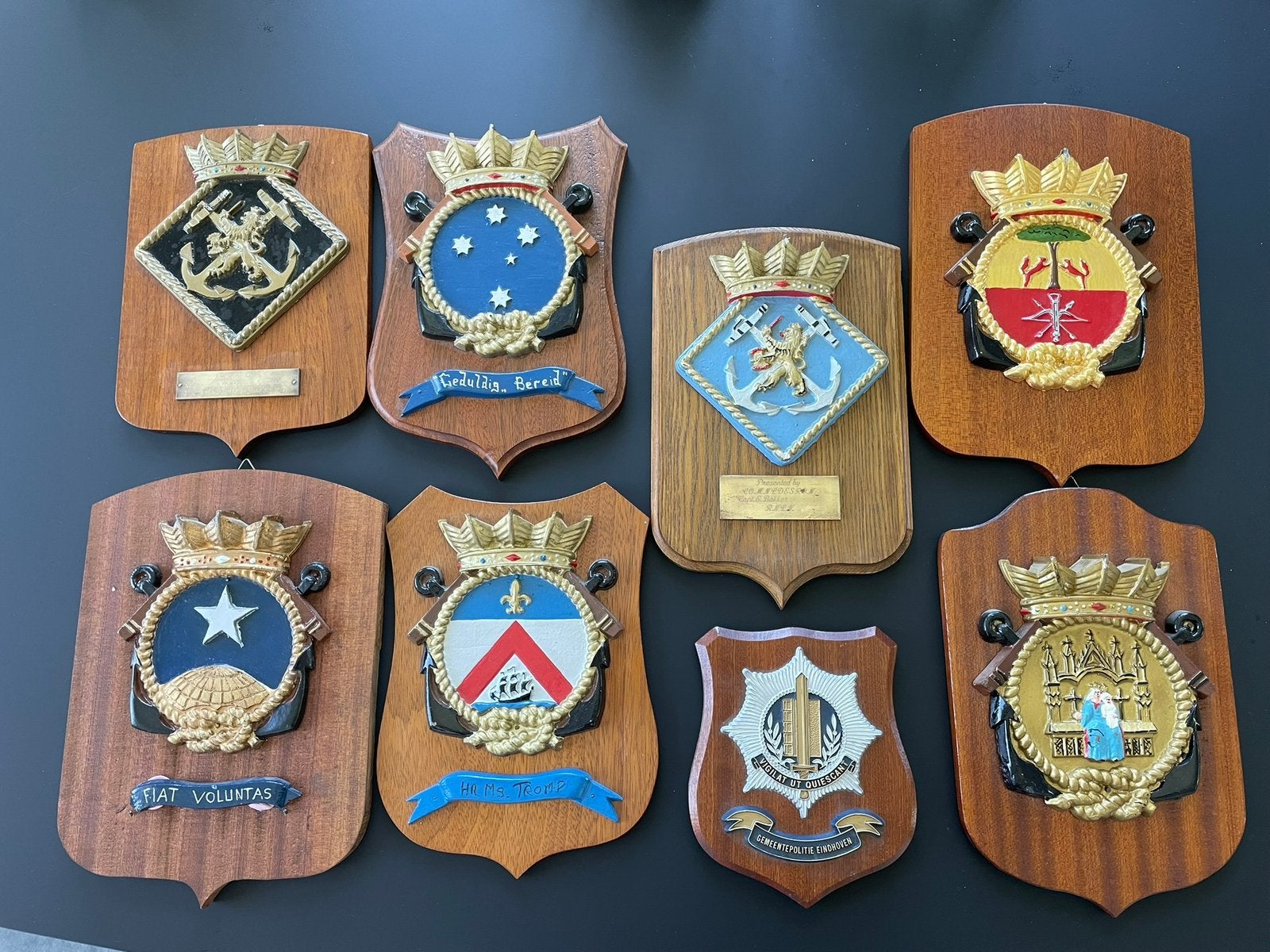 Marine schildjes, Verzenden, Marine, Nederland, Embleem of Badge