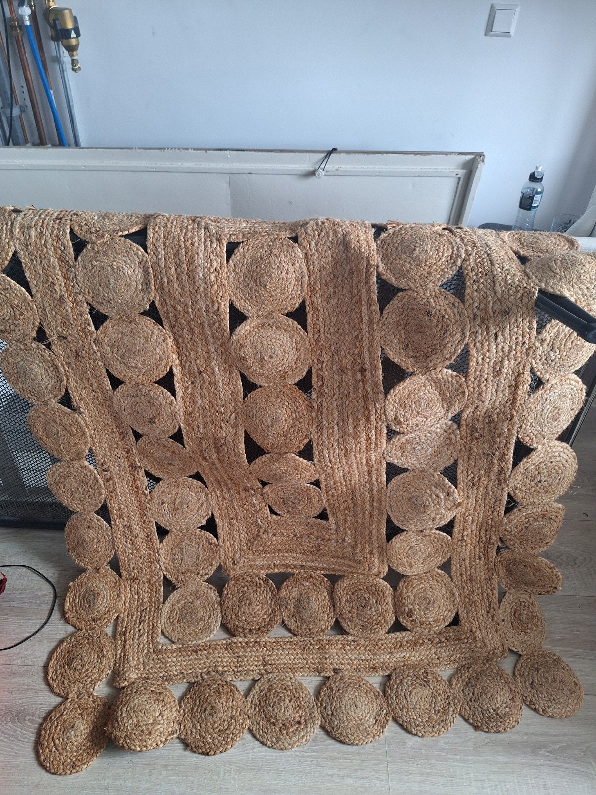 Kleed van touw, Ophalen, Rechthoekig, 150 tot 200 cm, 150 tot 200 cm