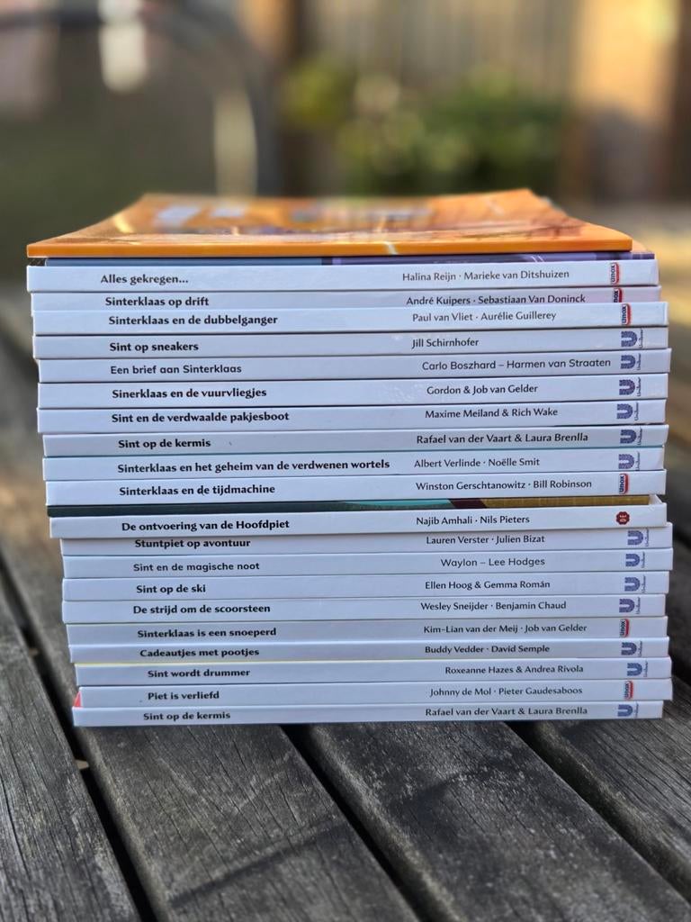 23 leuke Sinterklaas boekjes, Ophalen