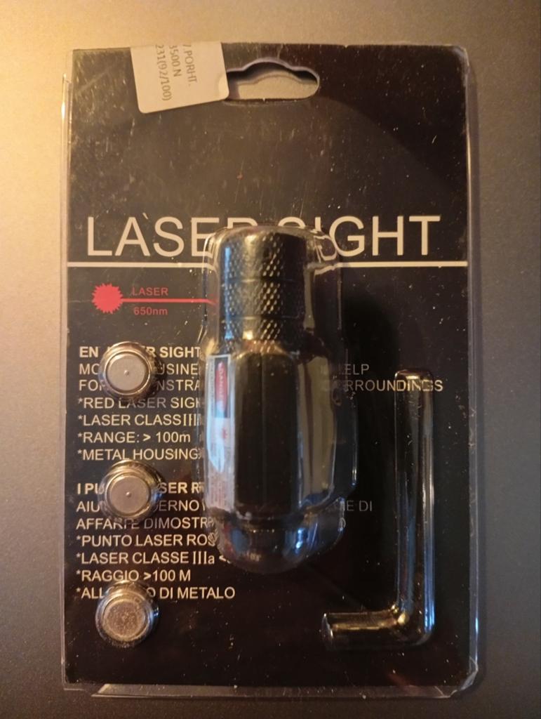 3 rode lasers ....., Ophalen of Verzenden, Nieuw