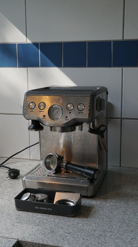 Solis caffespresso pro type 117 (defect), Ophalen, Espresso apparaat, Gemalen koffie, Niet werkend