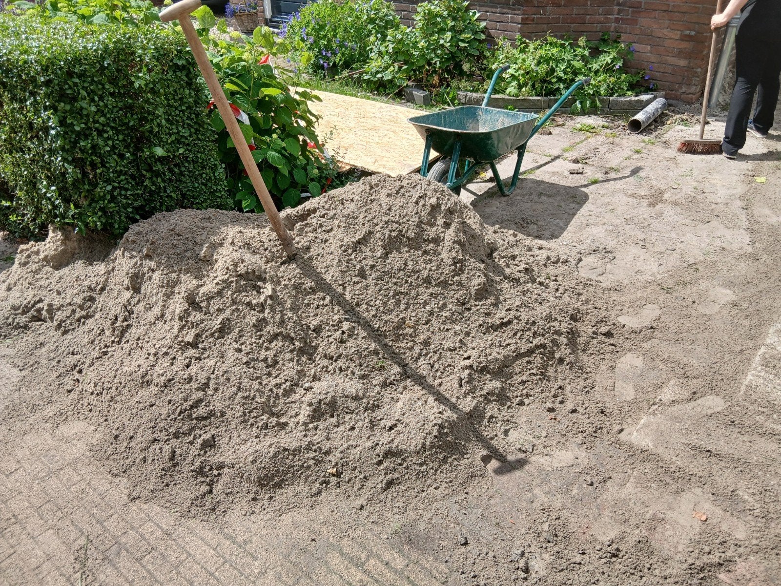 Gratis wit zand af te halen (z.s.m.), Tuin en Terras, Zand, Ophalen of Verzenden