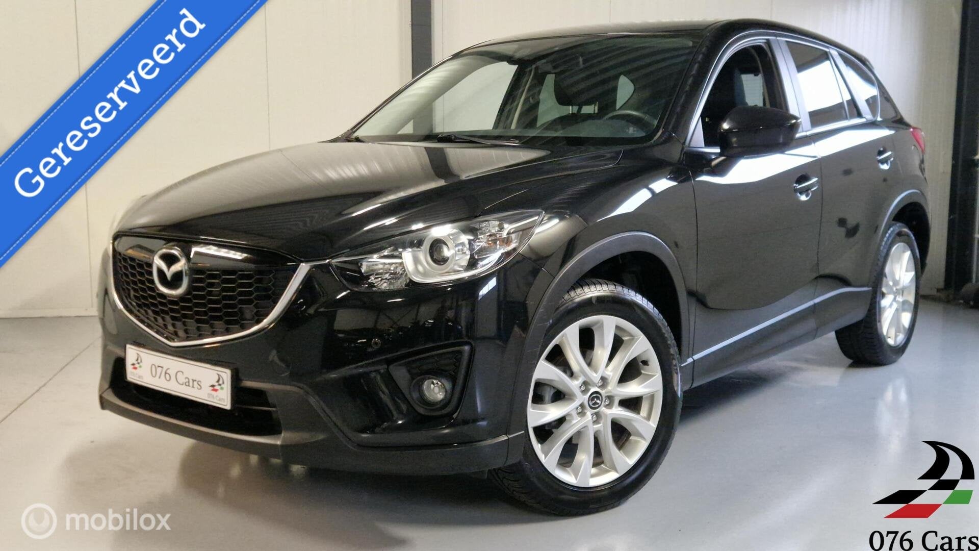 Mazda CX-5 2.0 TS+ 4WD| 65 DKM | 1e eigenaar | Leder | Bose, Verwarmde buitenspiegels, 4 cilinders, 160 pk, Zwart