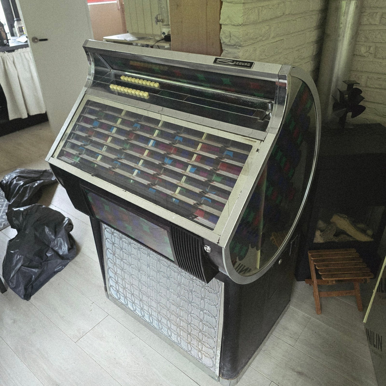 Seeburg SL100 Jukebox - Klassieke Muziekervaring, Verzamelen, Gebruikt, 1960 tot 1970, Seeburg, Ophalen