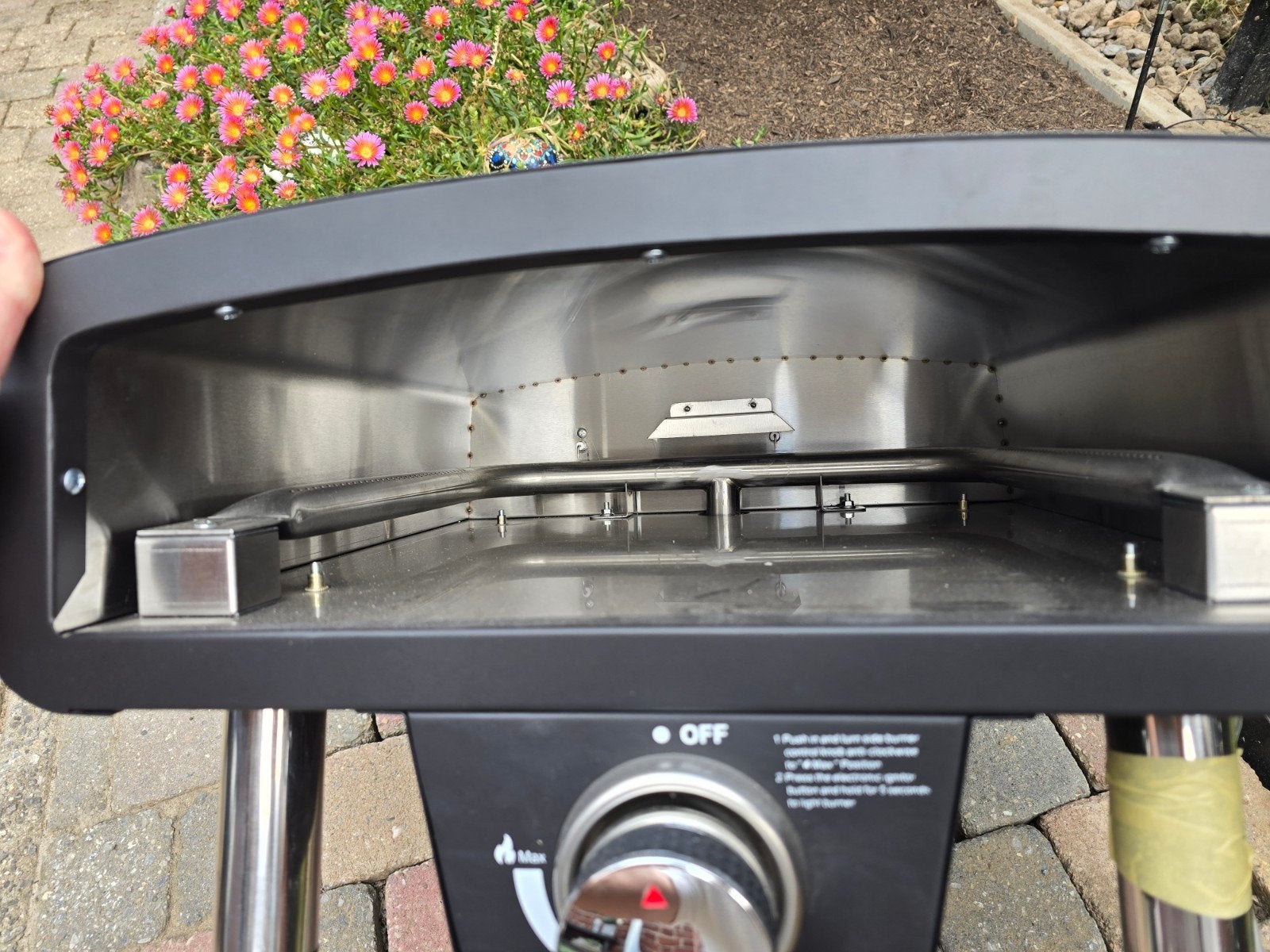 Nieuwe Gas Pizzaoven - Perfect voor Pizza's tot 30cm, Ophalen, Nieuw, Baste