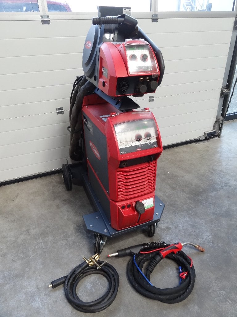 Mig/Mag Lasapparaat Fronius Transsteel 5000 watergekoeld.