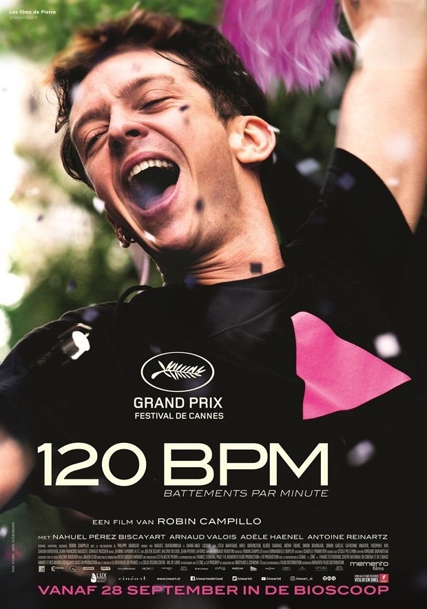 120  BPM( battements   par   minute )      filmposter., Rechthoekig Staand, Verzenden, Nieuw, A1 t/m A3
