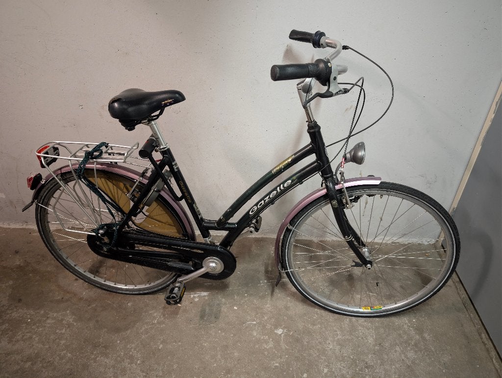 Gazelle Medeo (stadsfiets / hybride fiets), Ophalen, Velgrem, Versnellingen, Gazelle