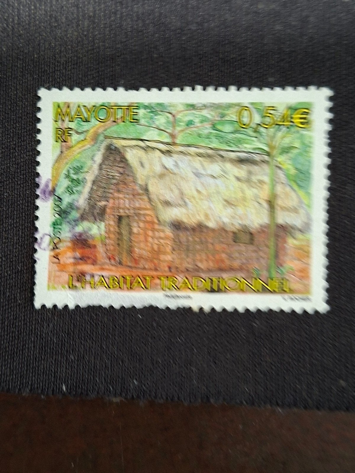 Mayotte, Ophalen of Verzenden, Gestempeld