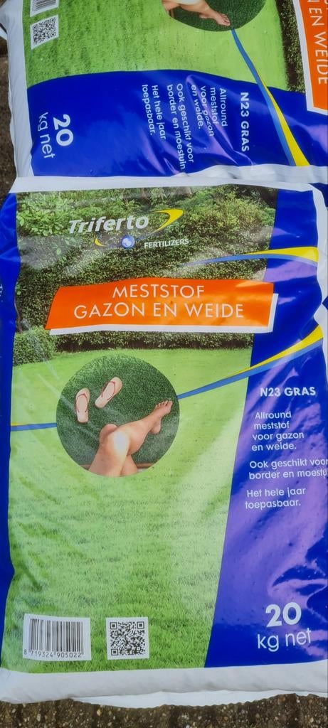 N23 Gras Triferto stikstof 20kg, Tuin en Terras, Aarde en Mest, Ophalen of Verzenden, Kunstmest