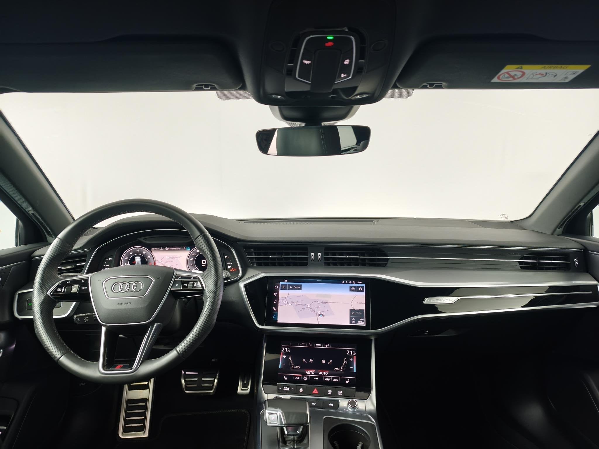 Audi A6 Avant 50 TFSI e quattro S edition | S-Line | TREKHAA, Auto's, Audi, Automaat, Gebruikt, 4 cilinders, Leder en Stof