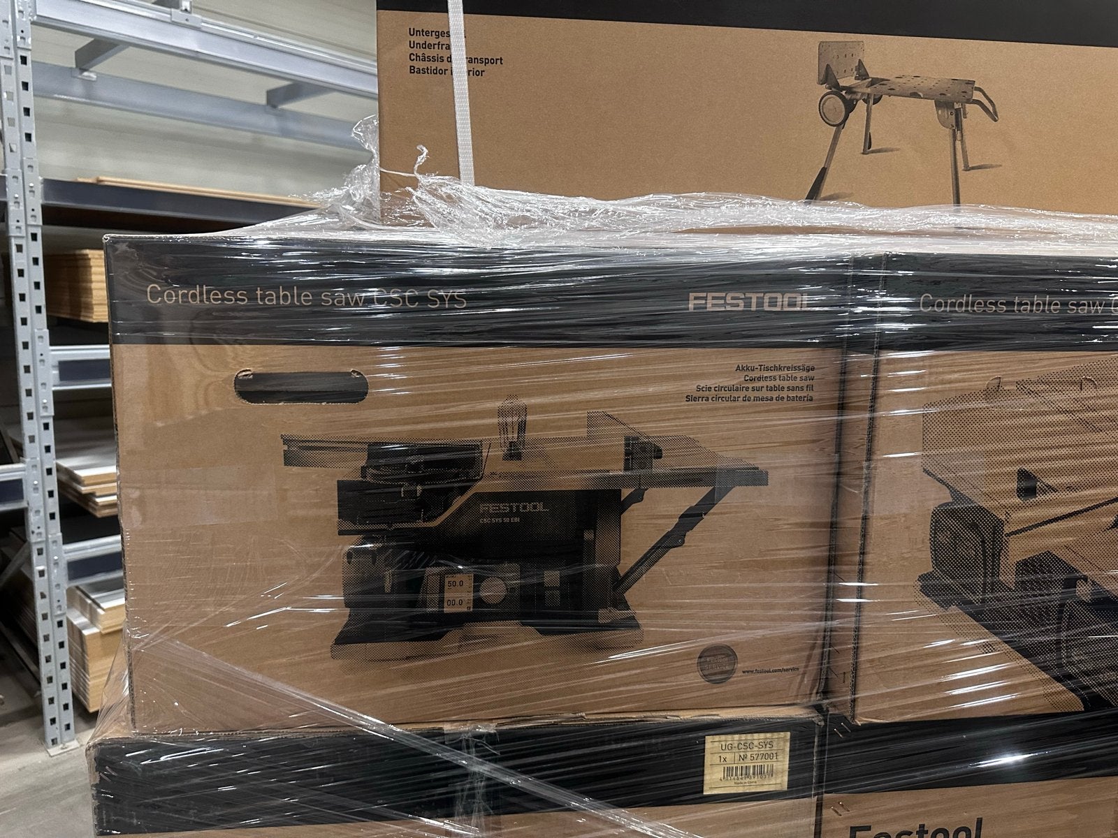 Festool Accu Tafelzaag CSC SYS 50 EBI-Basic