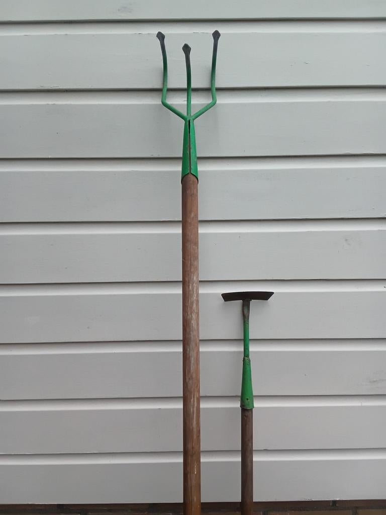 Tuingereedschap: Handcultivator en Schoffel, Ophalen, Schoffel