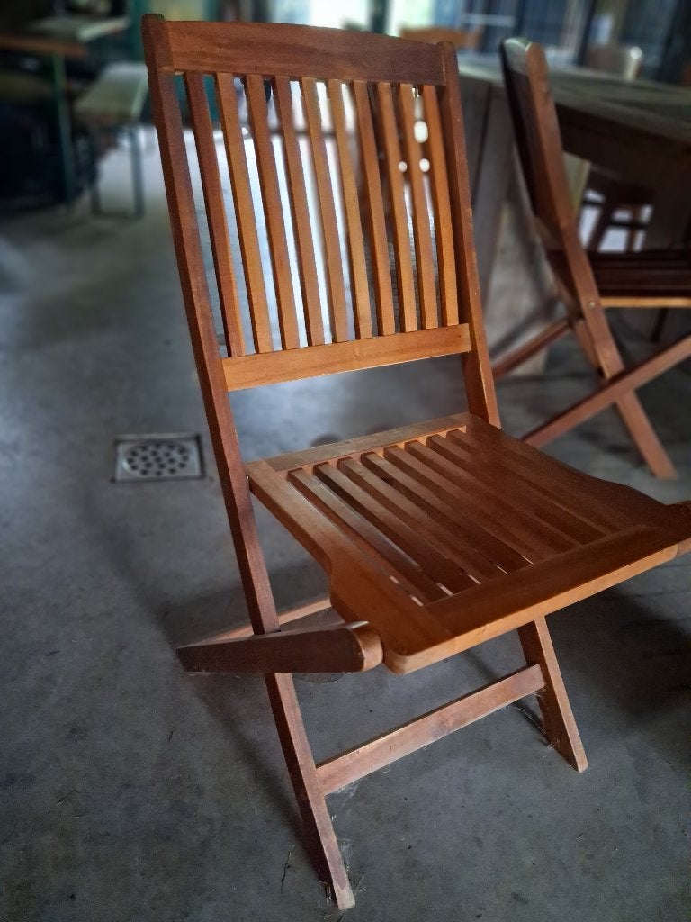 stoelen, Huis en Inrichting, Stoelen, Ophalen, Bruin, Zo goed als nieuw, Vijf, Zes of meer stoelen