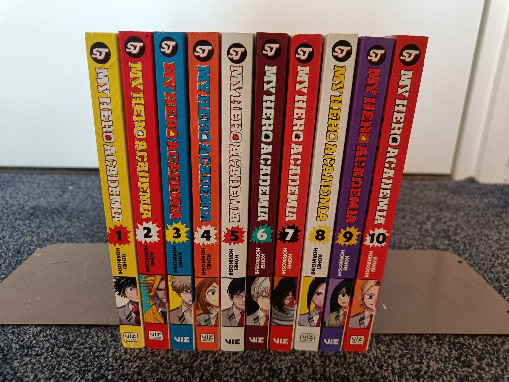 My hero academia - vol. 1-10 (eng), Boeken, Meerdere stripboeken, Ophalen of Verzenden, Zo goed als nieuw