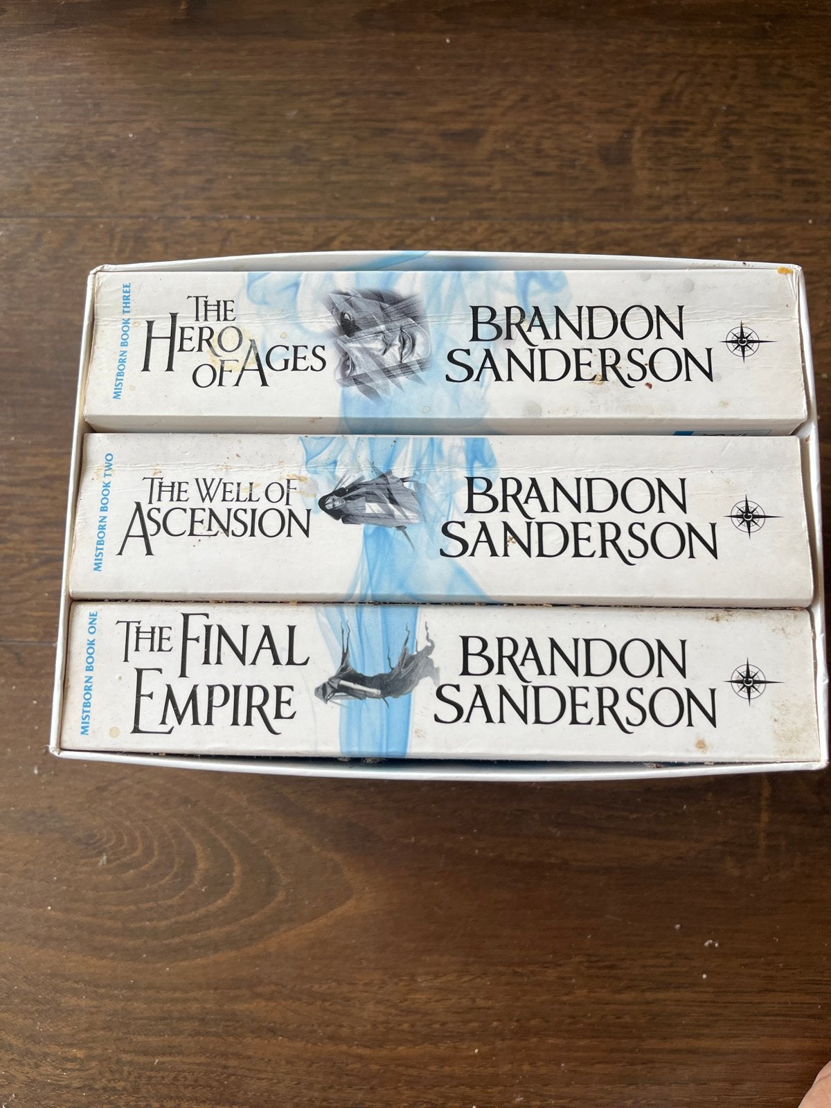 Mistborn Trilogie Boxset - Brandon Sanderson, Boeken, Fantasy, Gelezen, Ophalen of Verzenden