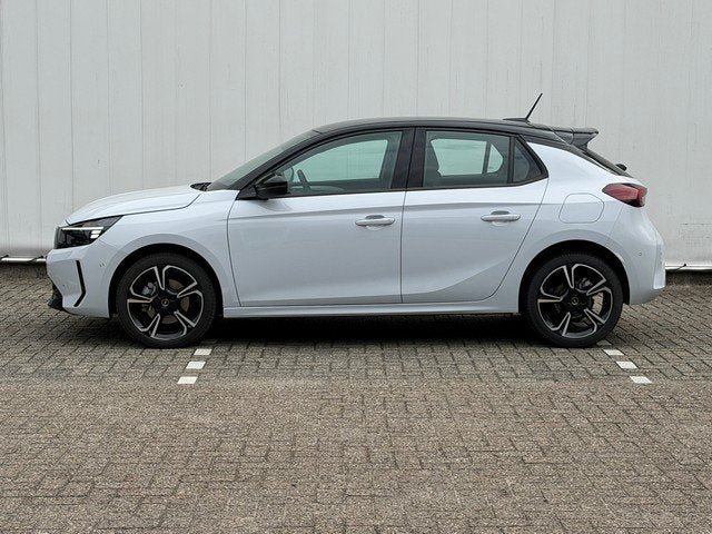 Opel Corsa 1.2 Turbo Hybrid GS met CarPlay, Camera, 17inch V, Auto's, 12 maanden, Stof, Gebruikt, Zwart