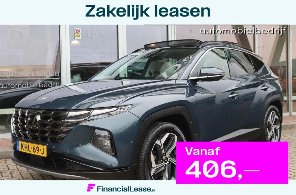 Hyundai Tucson 1.6 T-GDi PHEV AUTOMAAT PREMIUM SKY Pano/schu, Automaat, 1350 kg, 4 cilinders, Bedrijf