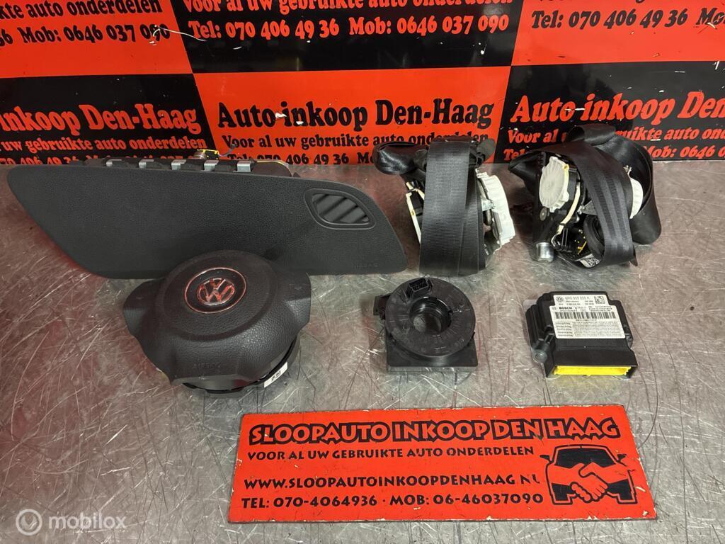 Volkswagen Polo 6R ('09-'14) Airbagset |, Gebruikt, Volkswagen, Ophalen of Verzenden