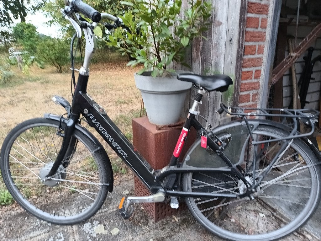 Electrische fiets, accu stuk, Ophalen, Gebruikt, Batavus