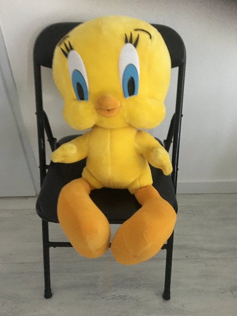 KOOPJE Nieuw grote tweety bird knuffel, Ophalen, Zo goed als nieuw, Overige typen