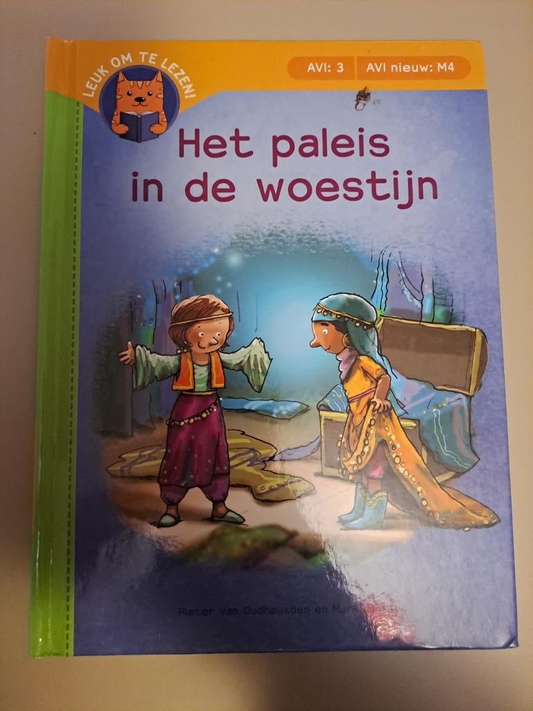 Het paleis in de woestijn - AVI: 3, Ophalen of Verzenden, Zo goed als nieuw, Pieter van Oudheusden en Mark, Fictie algemeen