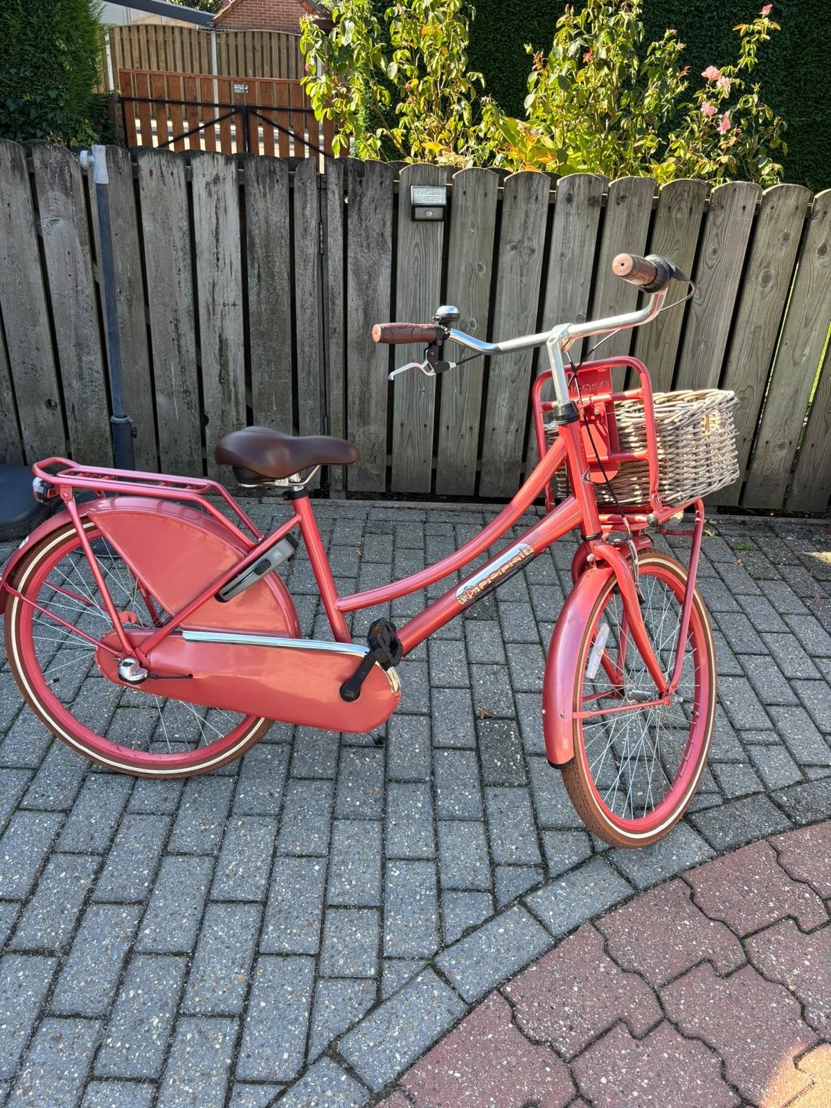 Popal fiets met mandje, Ophalen of Verzenden, Gebruikt, Trommelrem, Versnellingen