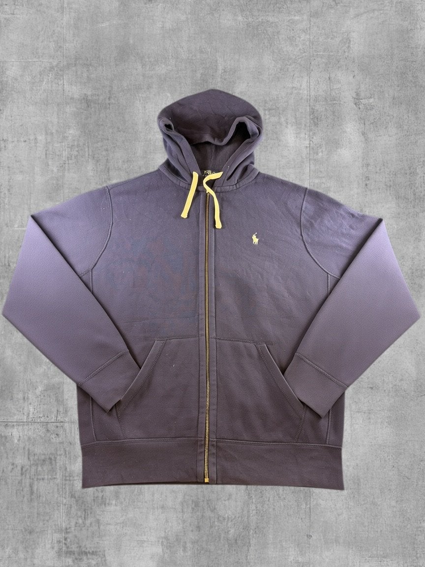 Polo Ralph Lauren hoodie met rits rood heren maat L katoen, Kleding | Heren, Verzenden, Zo goed als nieuw, Maat 52/54 (L), Rood