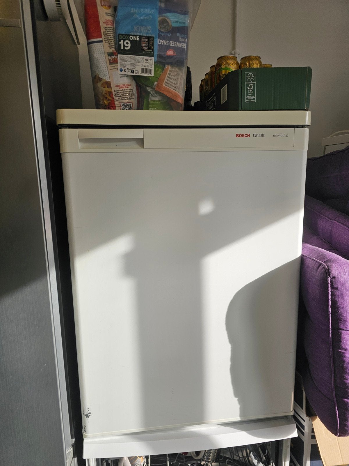 Bosch koelkast KTR7502/44 (FD7807) - Volledig werkend, 150 tot 200 liter, Energieklasse A of zuiniger, 45 tot 60 cm, Ophalen