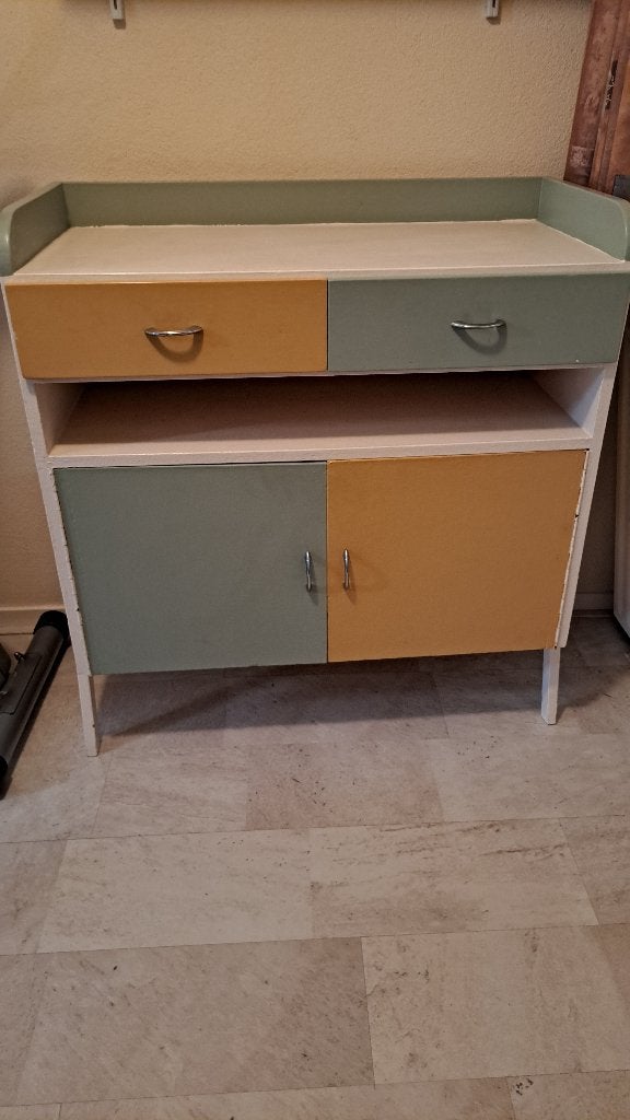 Commode kastje, Ophalen, Gebruikt, 75 tot 100 cm, Voetruimte