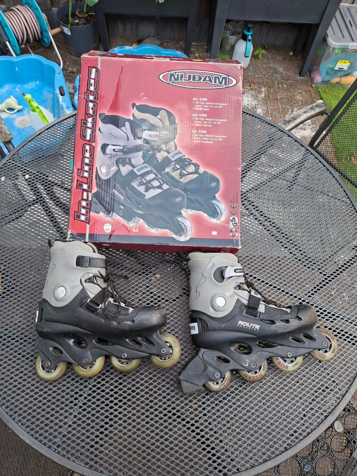 Nijdam Inline Skates Maat 43 - Gebruikt maar Goed, Overige merken, Gebruikt, Kinderen, Ophalen of Verzenden