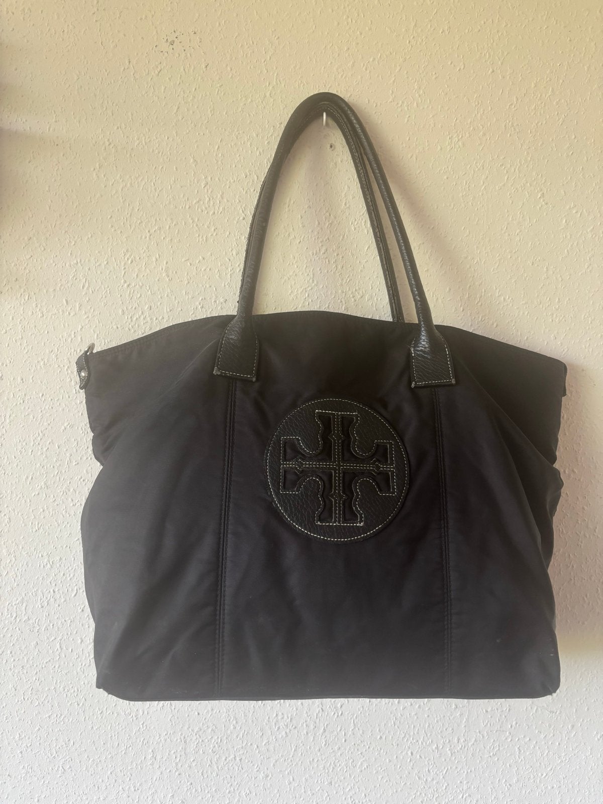 Shopper Zwart - Ruime en Stijlvolle Tas, Sieraden, Tassen en Uiterlijk, Verzenden, Gebruikt, Zwart, Shopper