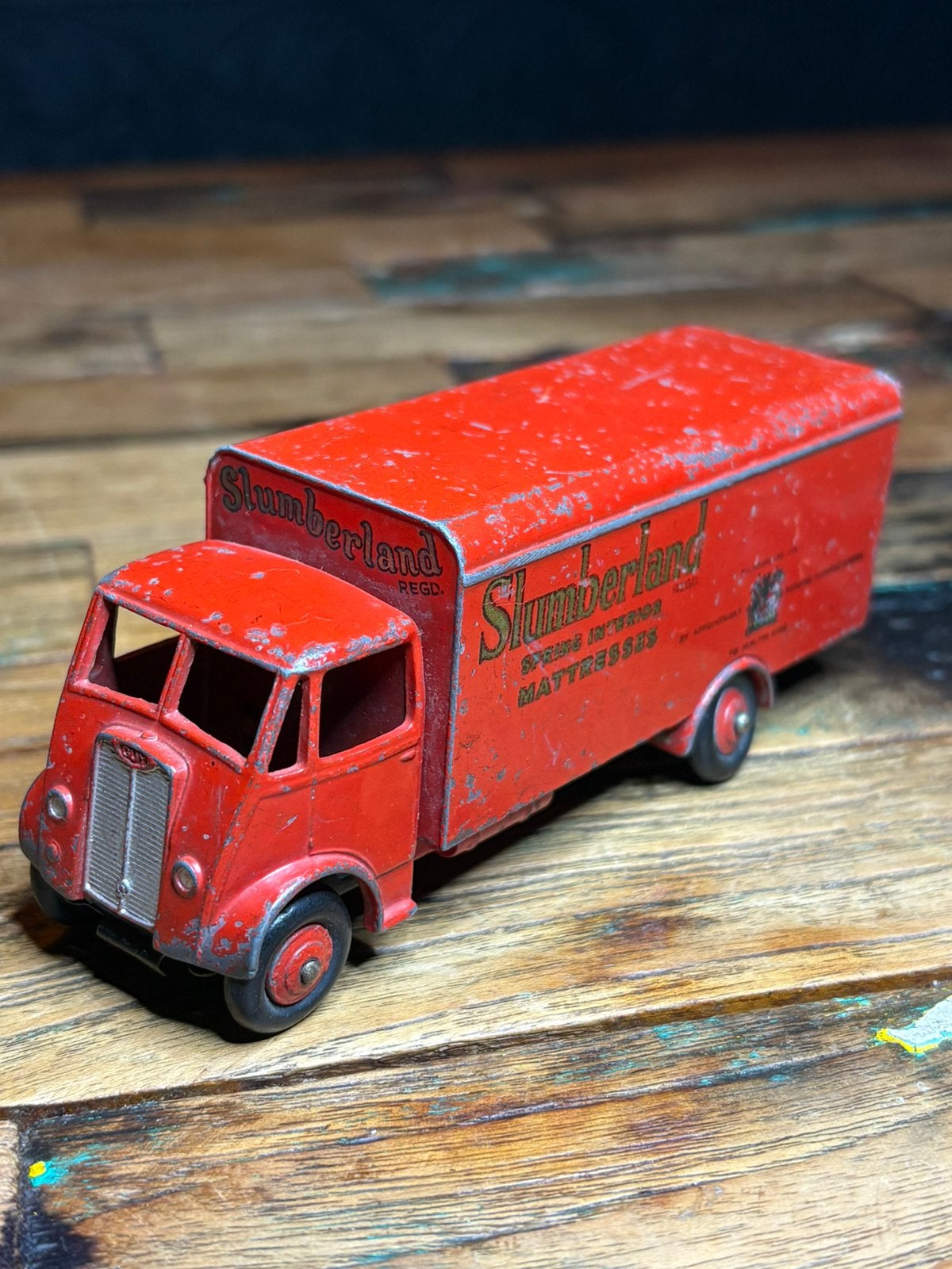 Titel: Dinky Supertoys 514 Guy Van Slumberland – origineel, Ophalen of Verzenden, Gebruikt, Bus of Vrachtwagen, Dinky Toys