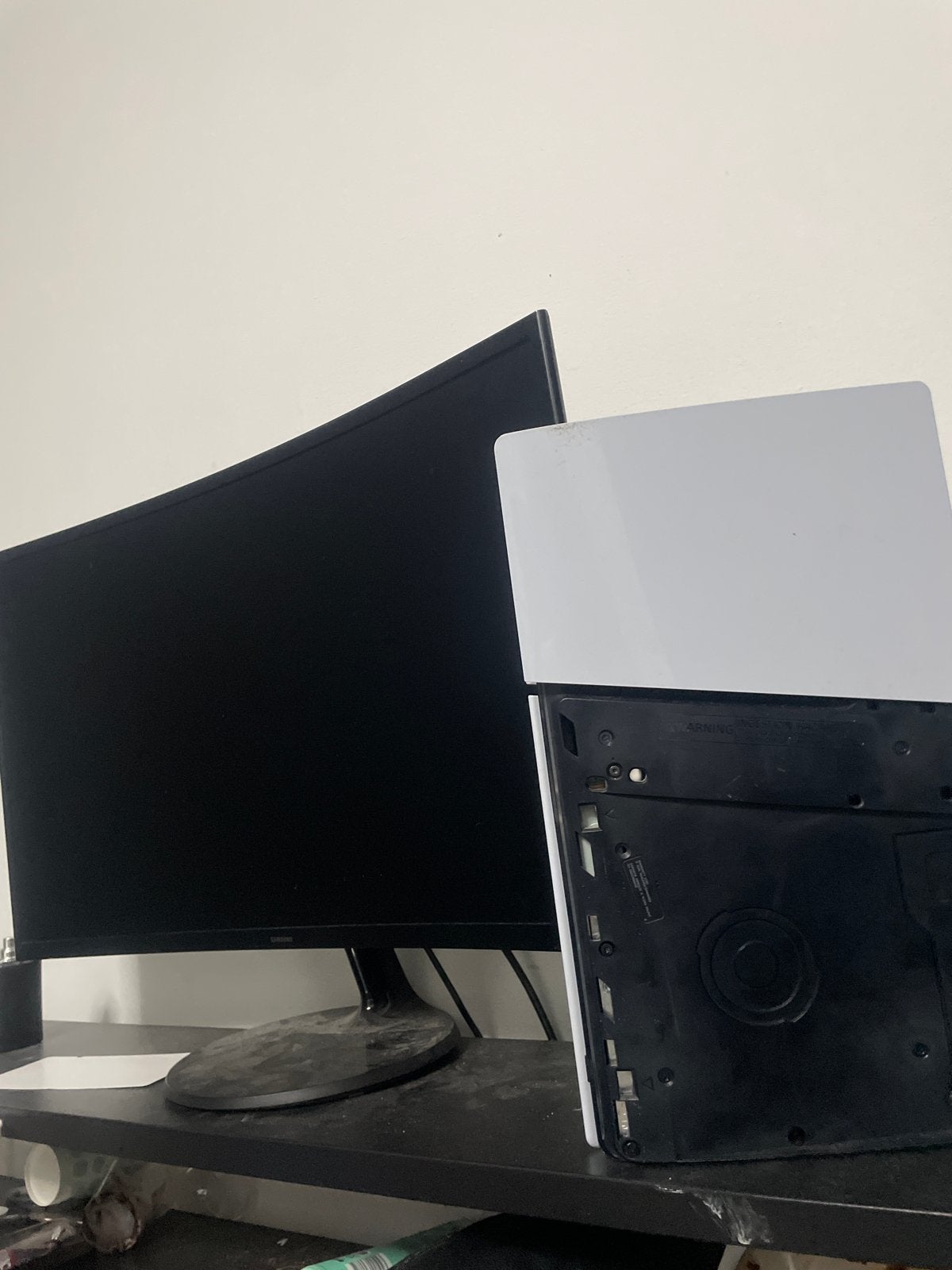 PlayStation 5 met Samsung 60Hz monitor, Ophalen of Verzenden, Gebruikt