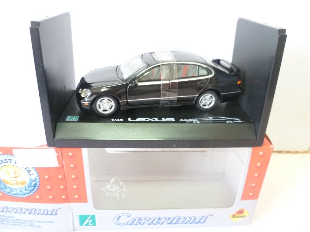 Cararama Lexus GS 300 zwart 1:43 modelauto., Ophalen of Verzenden, Nieuw, Auto, Overige merken