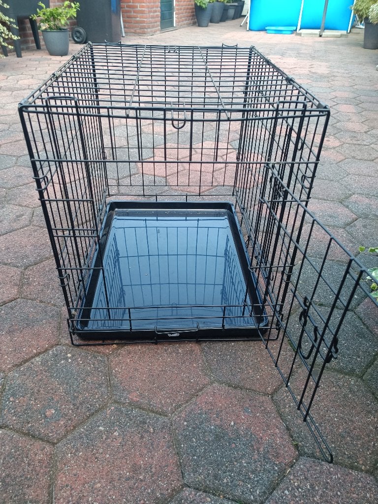 Kleine hondenbench, Dieren en Toebehoren, Ophalen, Zo goed als nieuw
