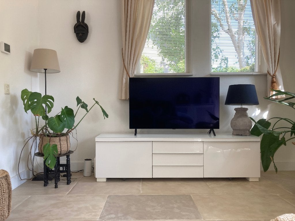 Ikea Besta TV meubel, Ophalen, Gebruikt, 150 tot 200 cm, 25 tot 50 cm