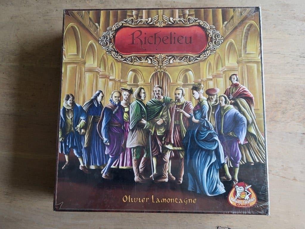 Richelieu Bordspel - Nieuw in folie, Hobby en Vrije tijd, Een of twee spelers, Ophalen of Verzenden, Nieuw, White Goblin Games