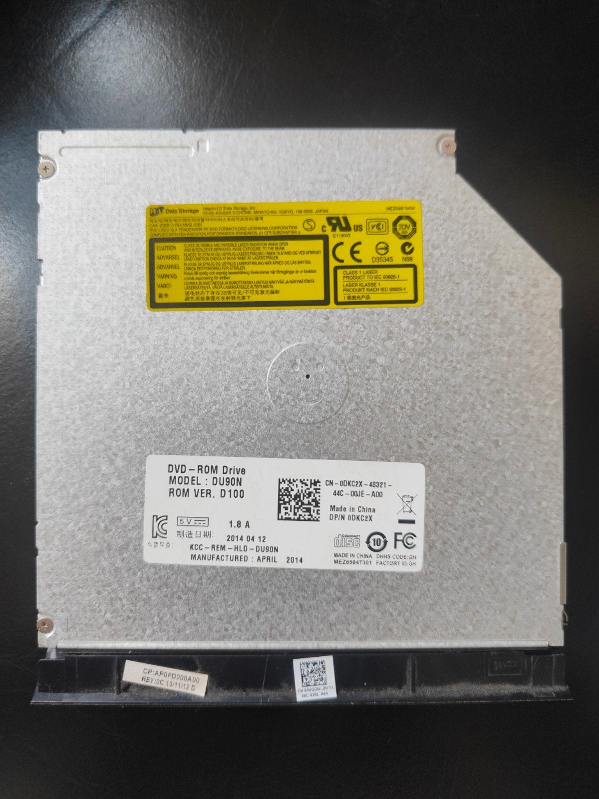 DVD-ROM Drive Model DU90N - Intern DVD-speler, Intern, Gebruikt, Cd, Ophalen of Verzenden