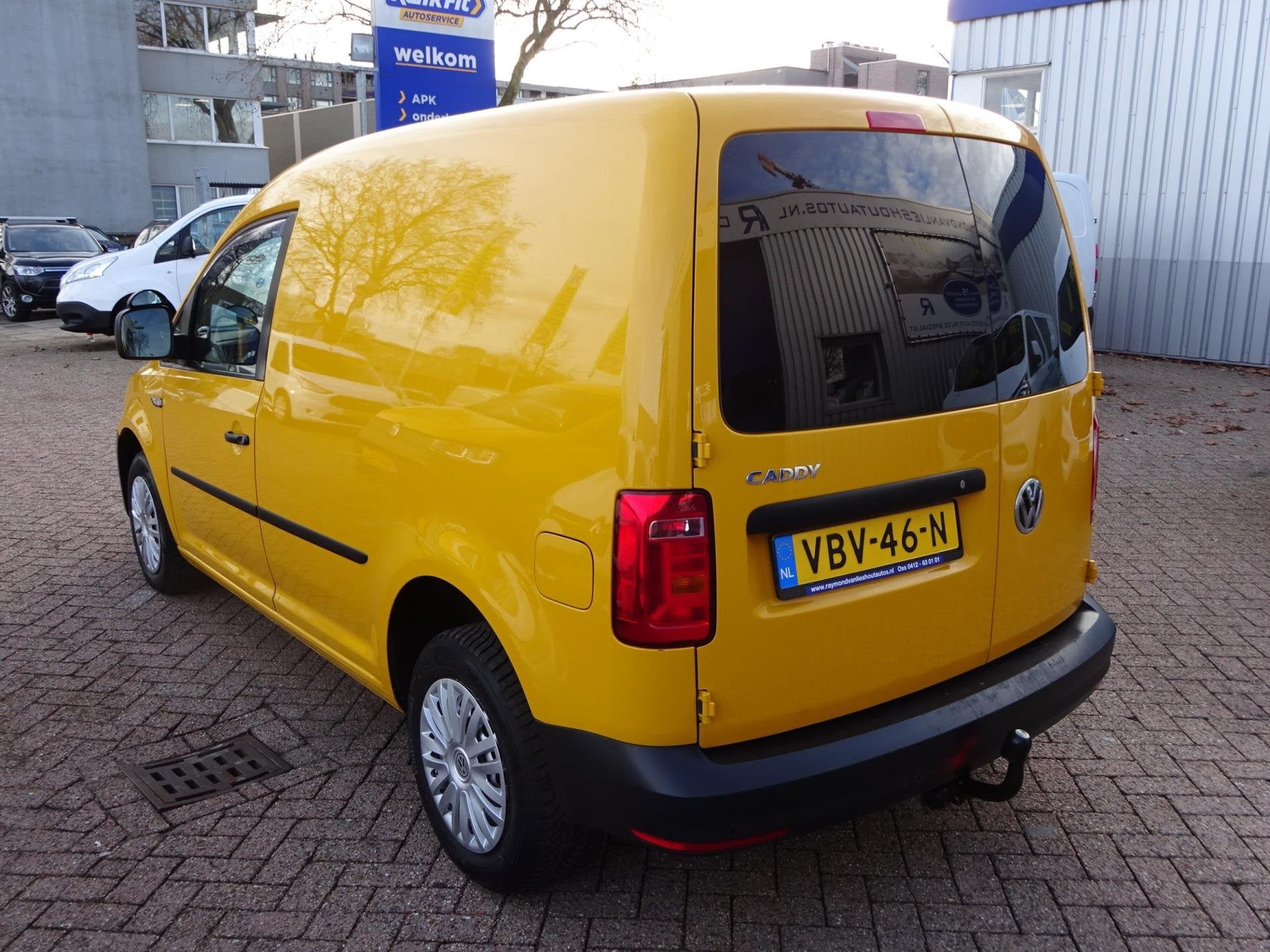Volkswagen Caddy 2.0 TDI L1H1 BMT AIRCO CRUISE Ex-Heymans, Stof, Gebruikt, 4 cilinders, Volkswagen