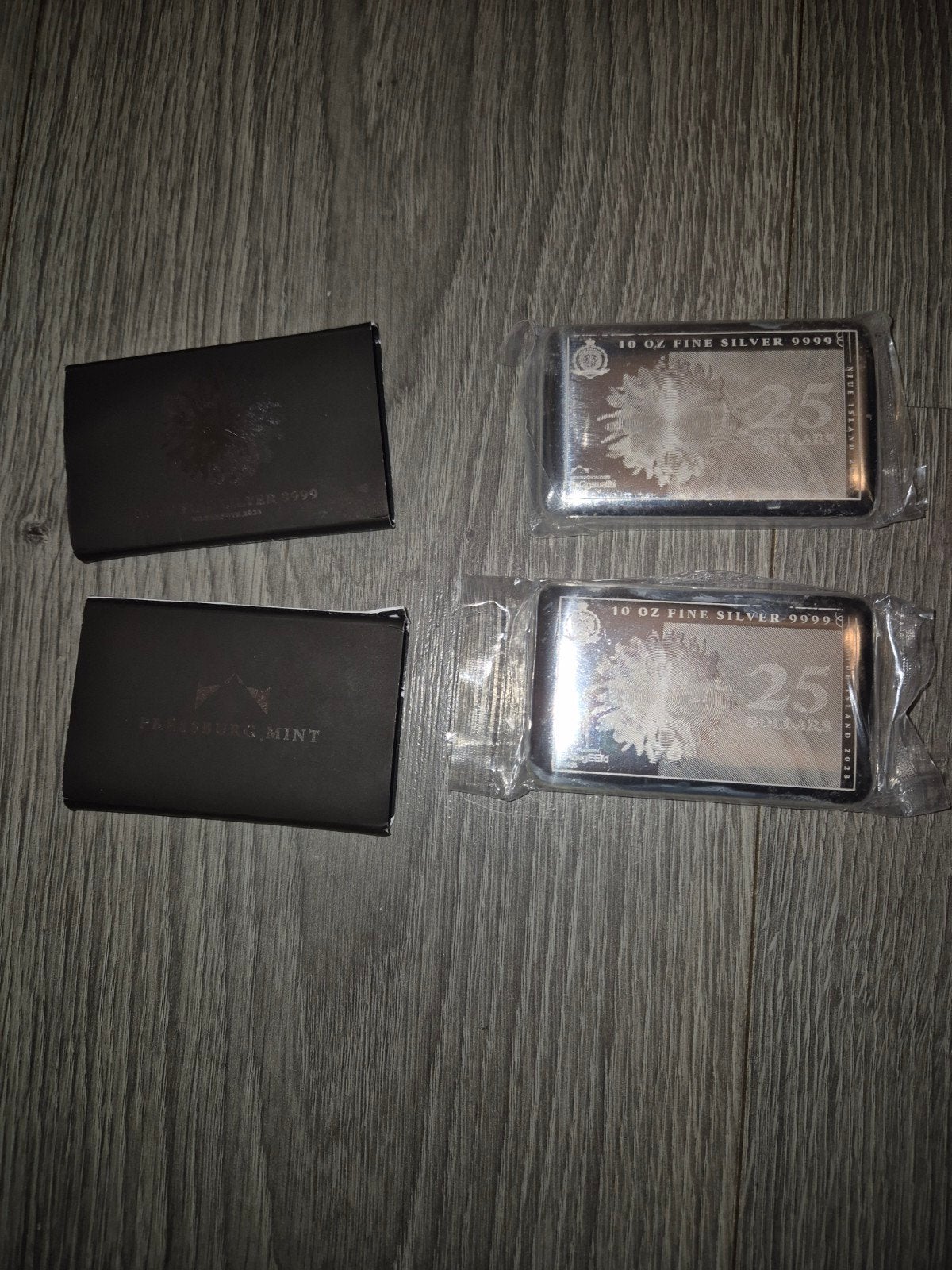 2 zilveren 10 oz, Ophalen of Verzenden