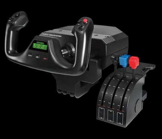 Flight Yoke System, Computers en Software, Joysticks, Zo goed als nieuw, Ophalen