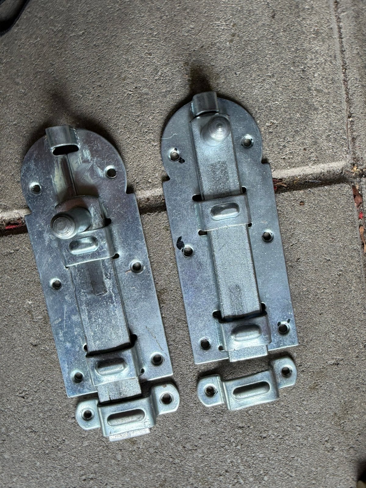 Grendels. Schuifsloten. Voor binnenzijde, Ophalen of Verzenden, Zo goed als nieuw, IJzer, Schuif of Grendel