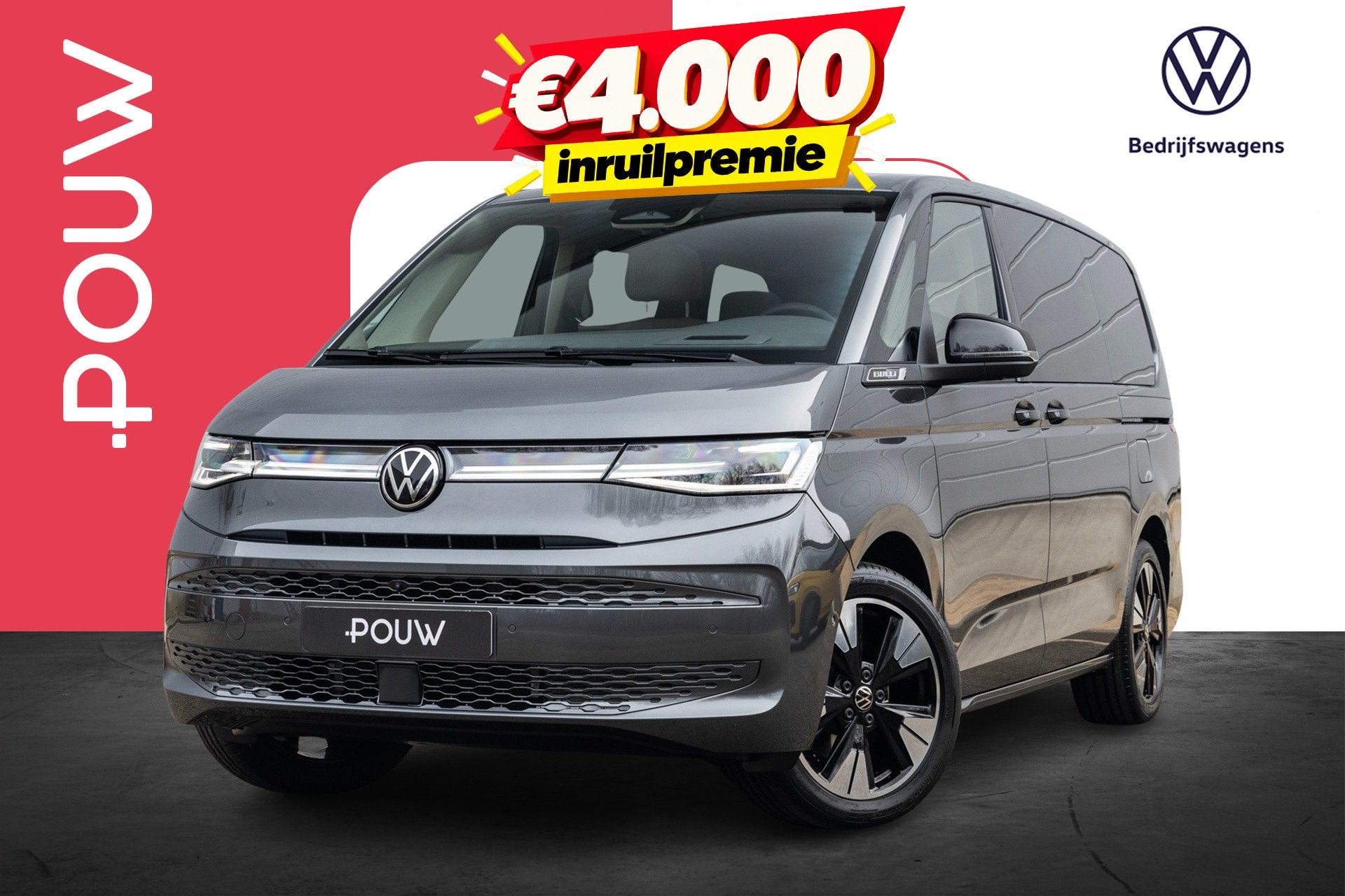 Volkswagen Multivan 1.5 eHybrid 245pk L2 Bulli Edition | Vel, Auto's, Automaat, 12 maanden, Euro 6, 4 cilinders