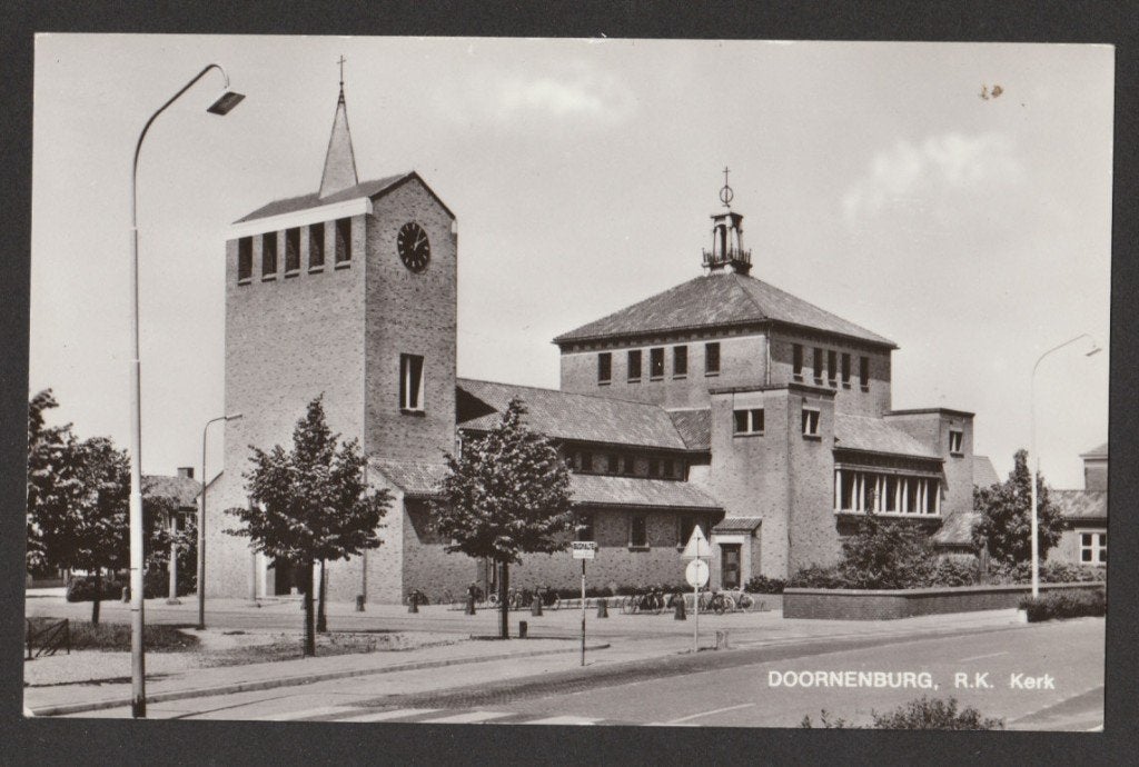 Doornenburg (nabij Gendt en Pannerden) - RK Kerk, Verzenden, 1960 tot 1980, Ongelopen, Gelderland