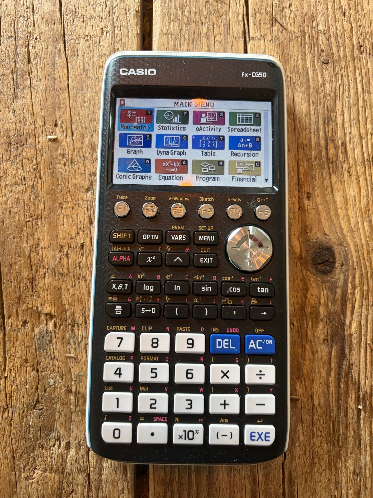 Casio fx-CG50 grafische rekenmachine – compleet met doos, Ophalen of Verzenden