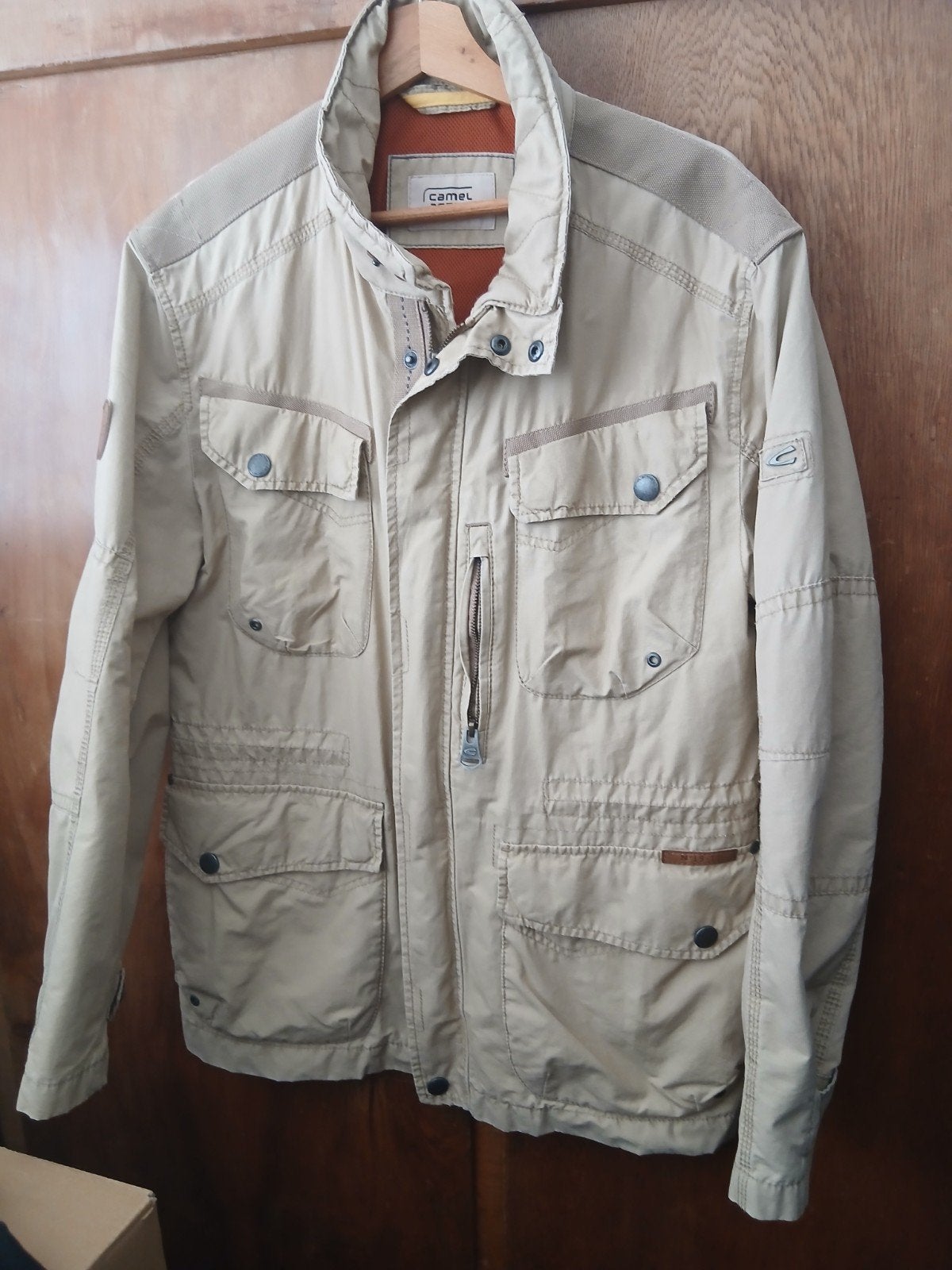 Camel Active herenjas - Beige - Maat L, Maat 52/54 (L), Beige, Ophalen of Verzenden, Zo goed als nieuw